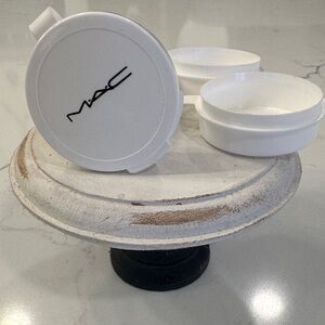 Vintage MAC White Refillable Compact Pods Set